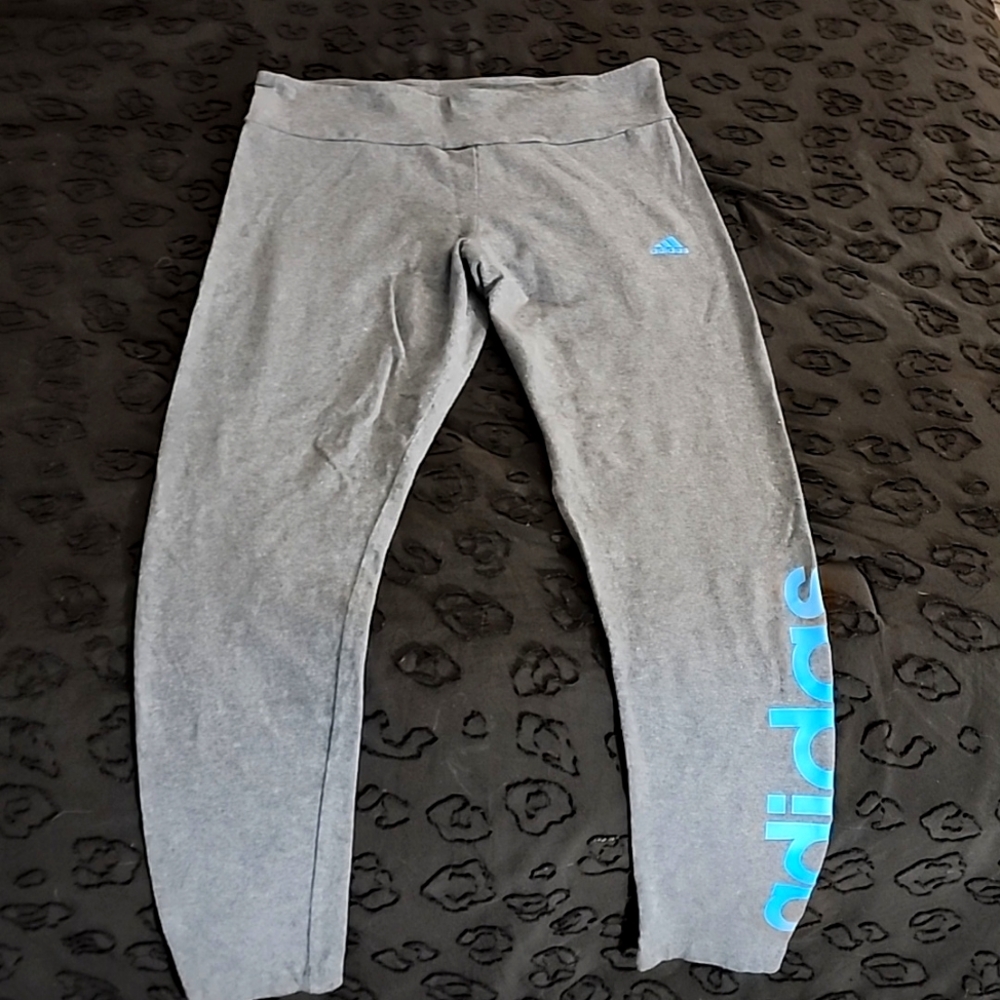 Adidas Grey XL Leggings